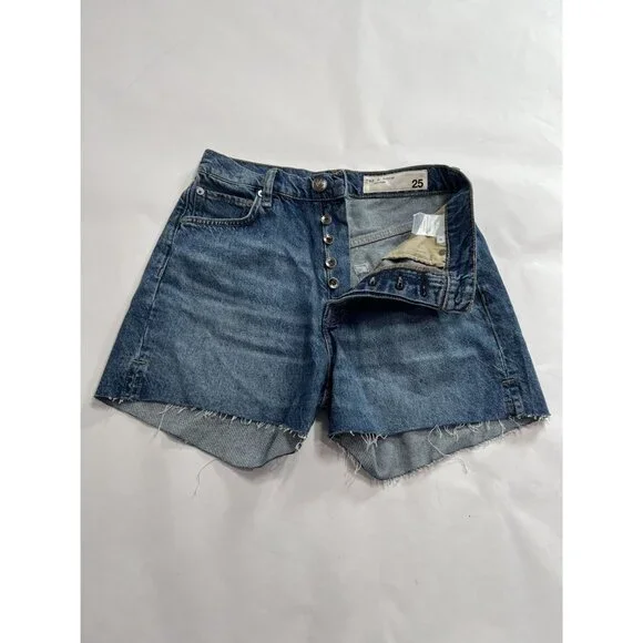 Rag & Bone Vintage Cut Off Jean Short in Noelle - Picture 4 of 6